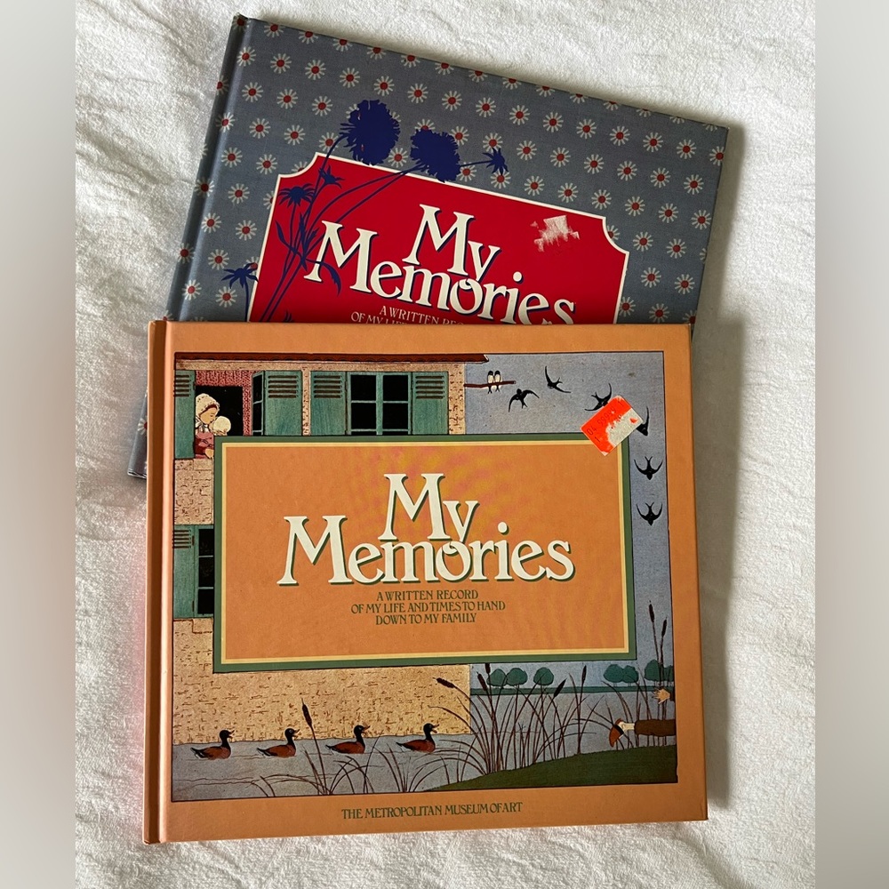My Memories hardcover journals